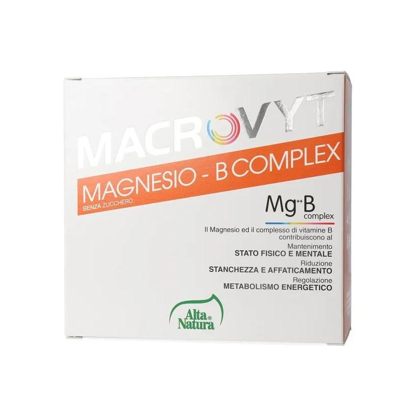 Alta Natura Macrovyt: Complesso di Magnesio B con 18 Bustine