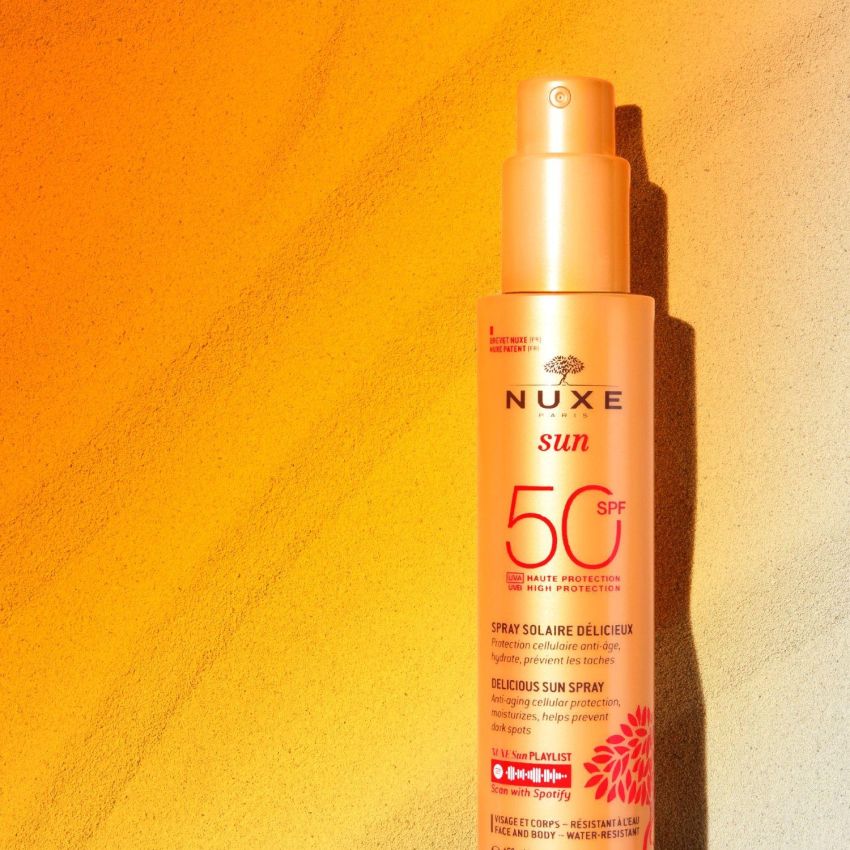 Nuxe Sun - Spray Solare Alta Protezione SPF50 per Viso e Corpo, 150ml
