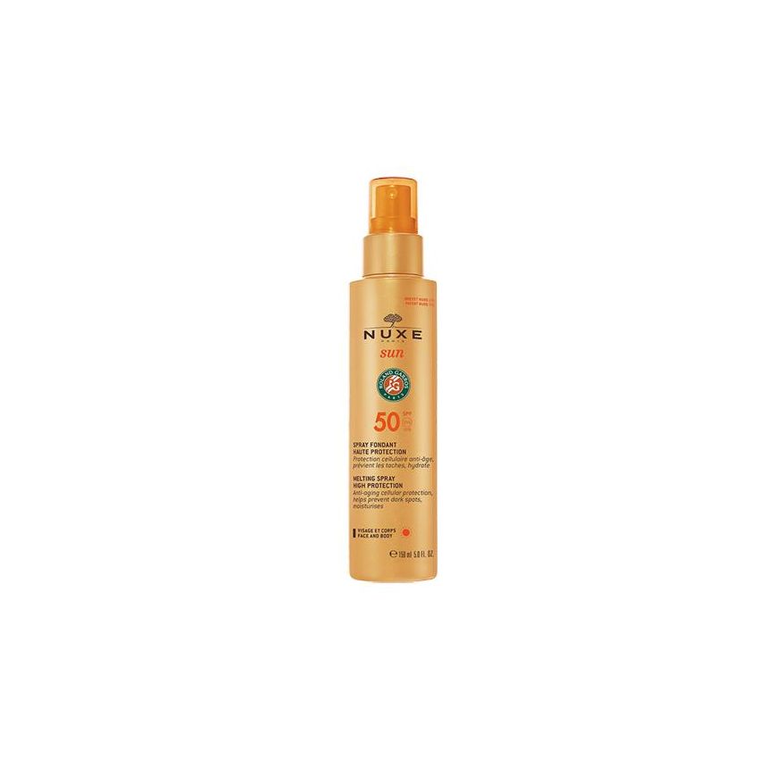 Nuxe Sun - Spray Solare Alta Protezione SPF50 per Viso e Corpo, 150ml