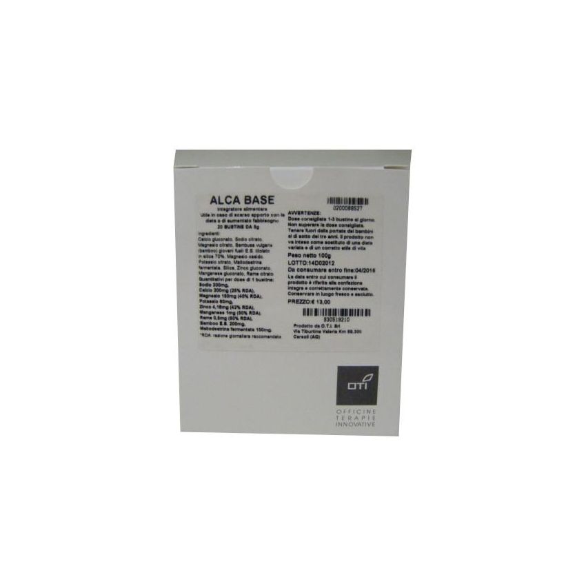 Alcabase Supplemento Equilibrante per pH - 20 Bustine