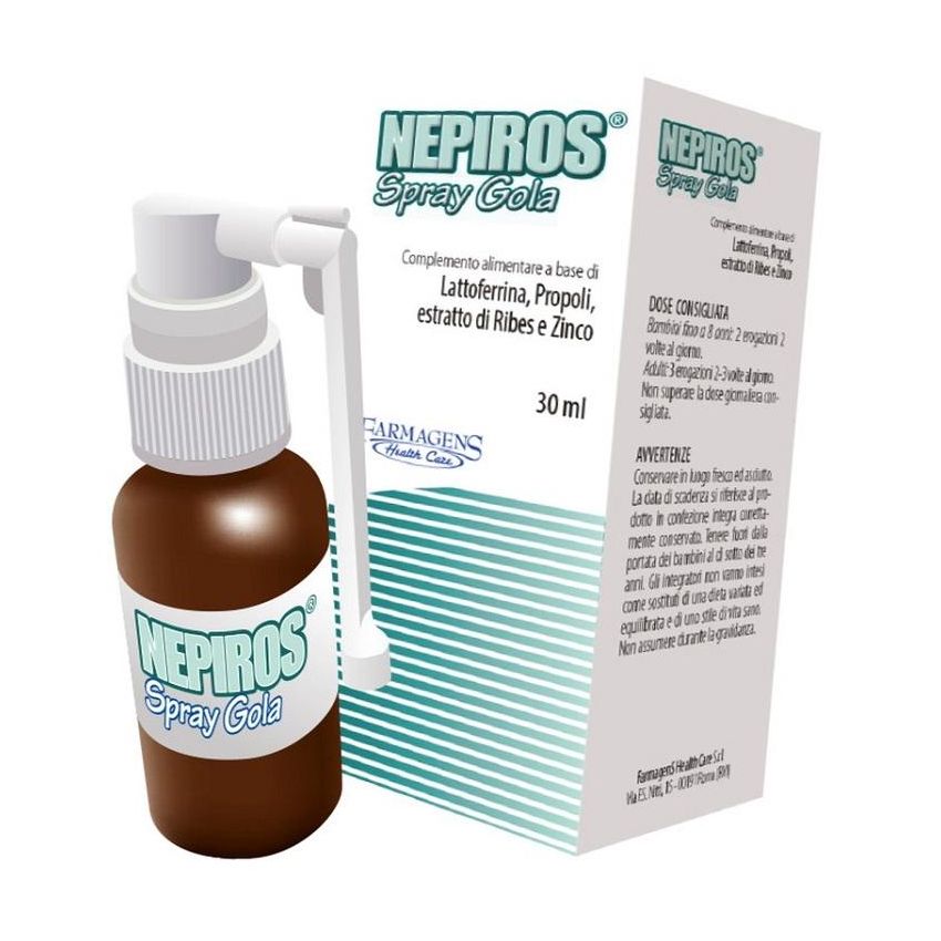 Nepiros Spray per la Gola da 30ml