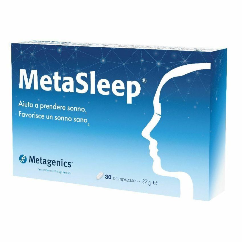 MetaSleep Melatonin 1mg - Pacco da 30 Capsule