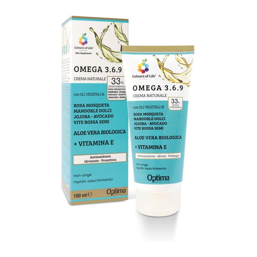 Crema Supplemento per la Pelle Omega 3 6 9 - Colours Of Life - 100ml