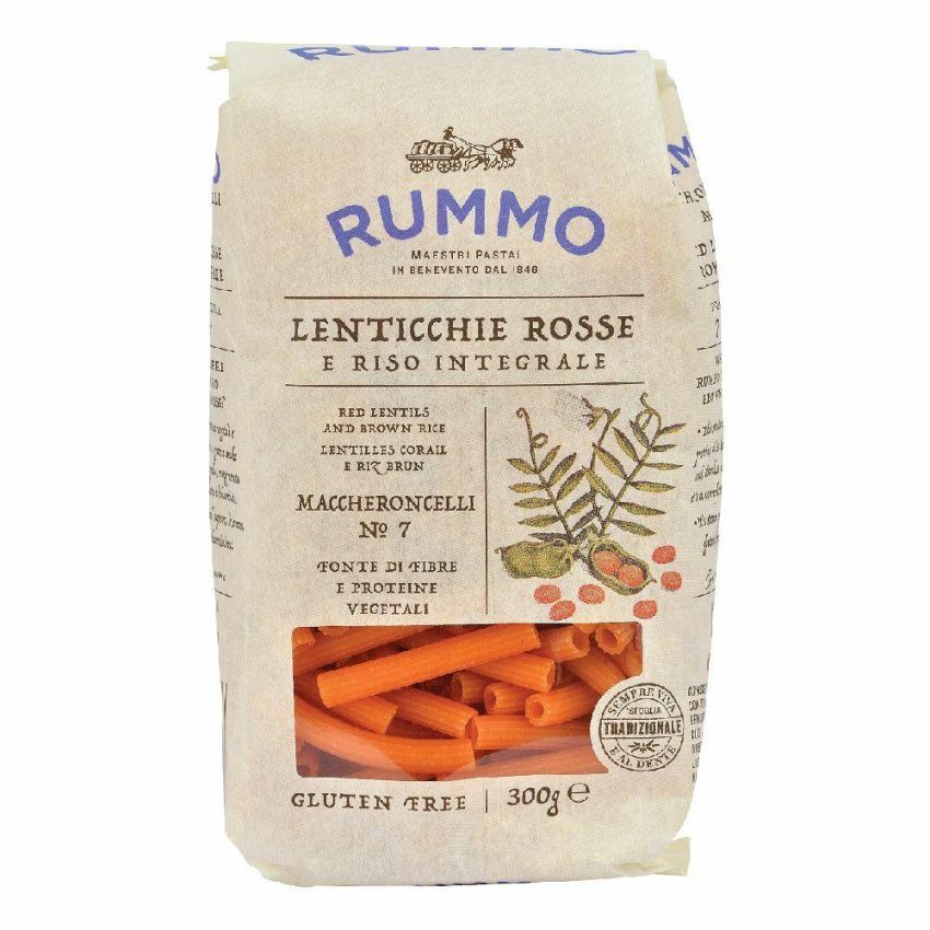 Rummo Maccheroncelli di Lenticchie Rosse Senza Glutine - 300g