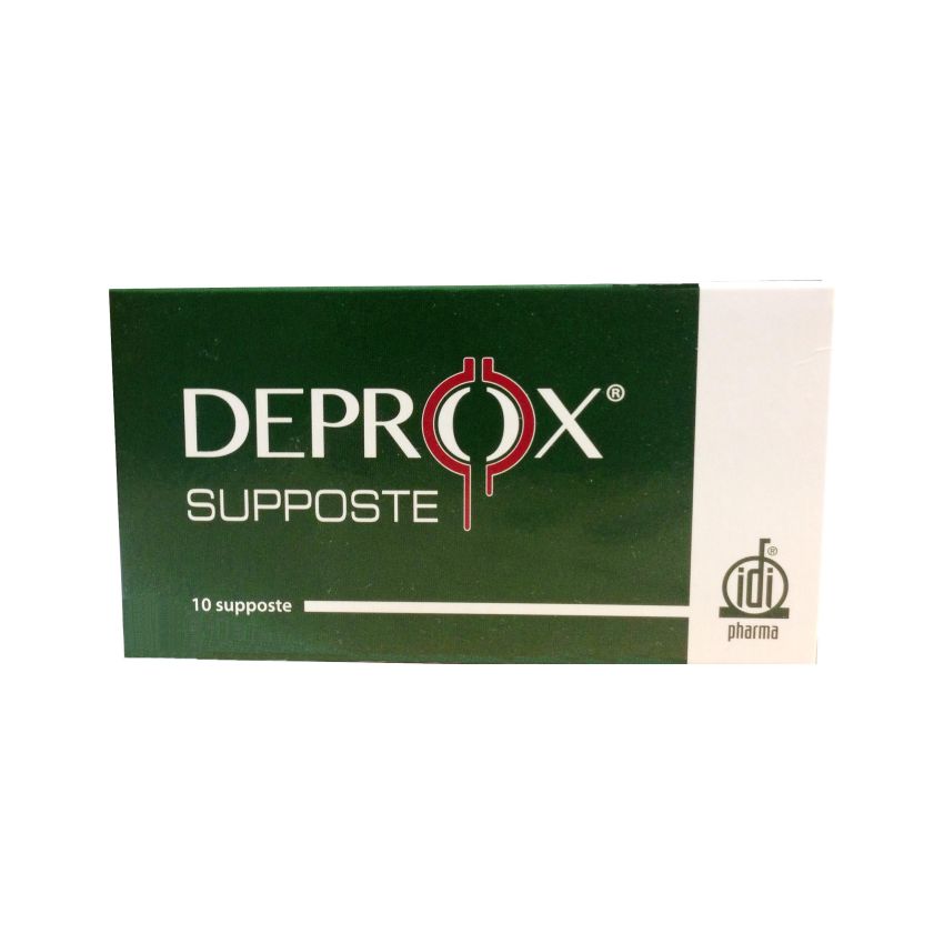 Deprox 10 Supposte Terapeutiche