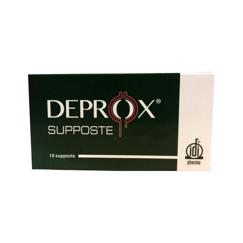 Deprox 10 Supposte Terapeutiche