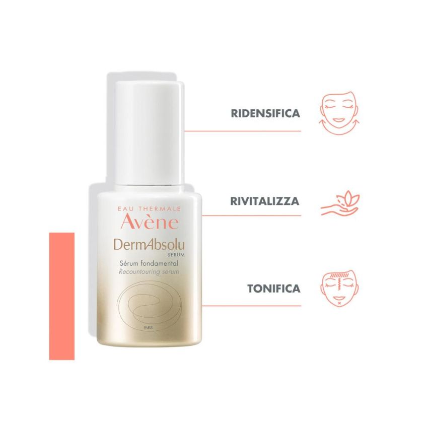 Avène Dermabsolu Siero Anti-Età Termale per Rughe e Pelli Mature - 30ml