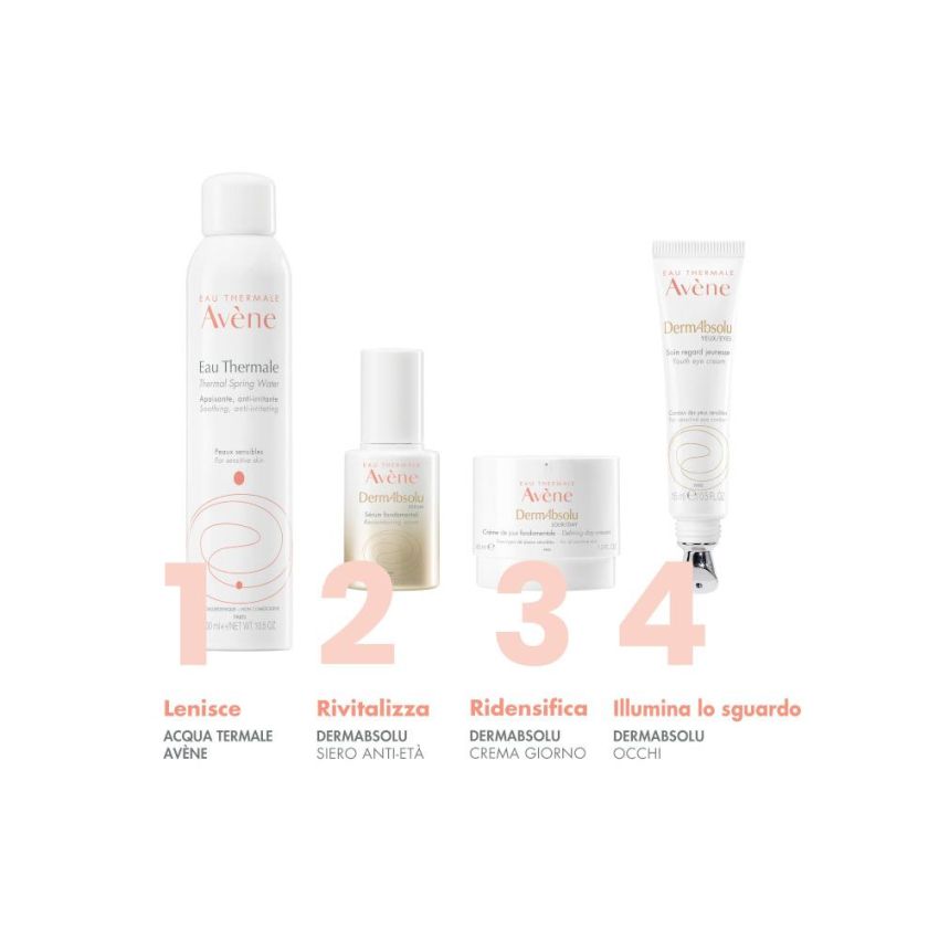 Avène Dermabsolu Siero Anti-Età Termale per Rughe e Pelli Mature - 30ml
