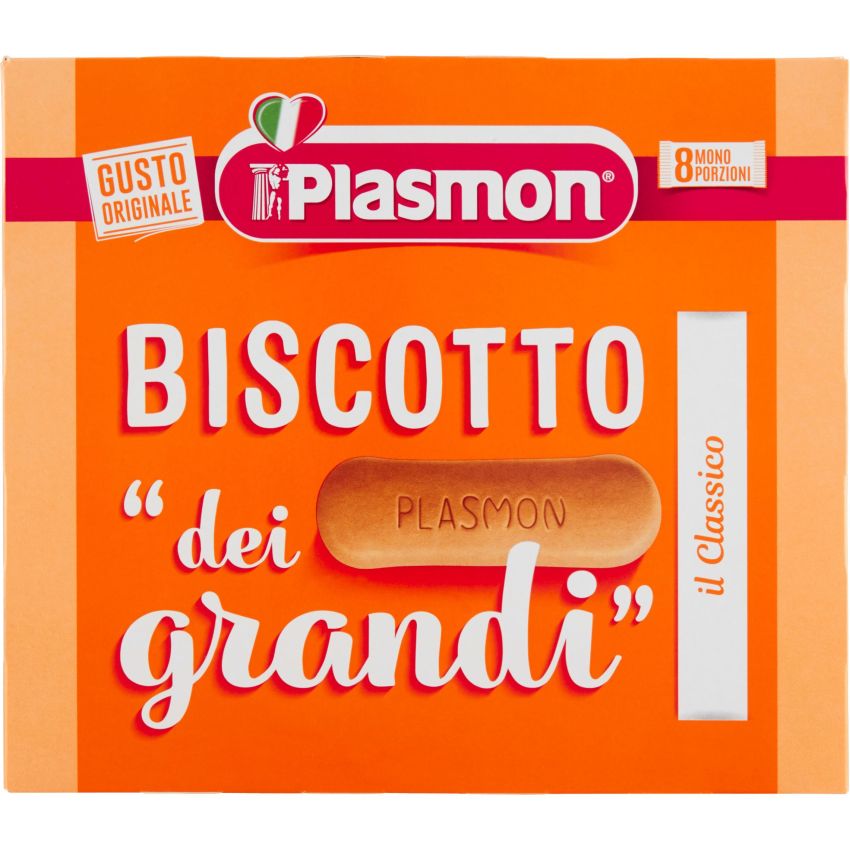 Plasmon Biscotti per Grandi - Confezione di 8 Monoporzioni da 300g