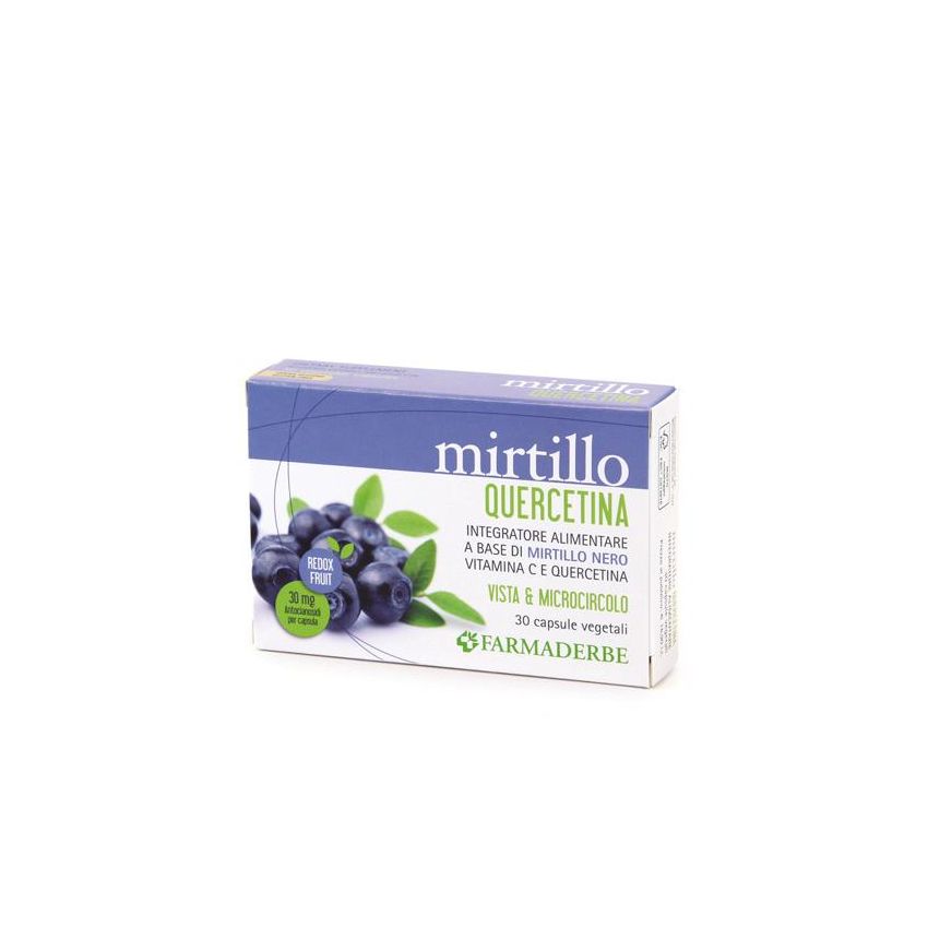 Quercetina e Mirtillo - Integratore in Capsule da 30 Pezzi