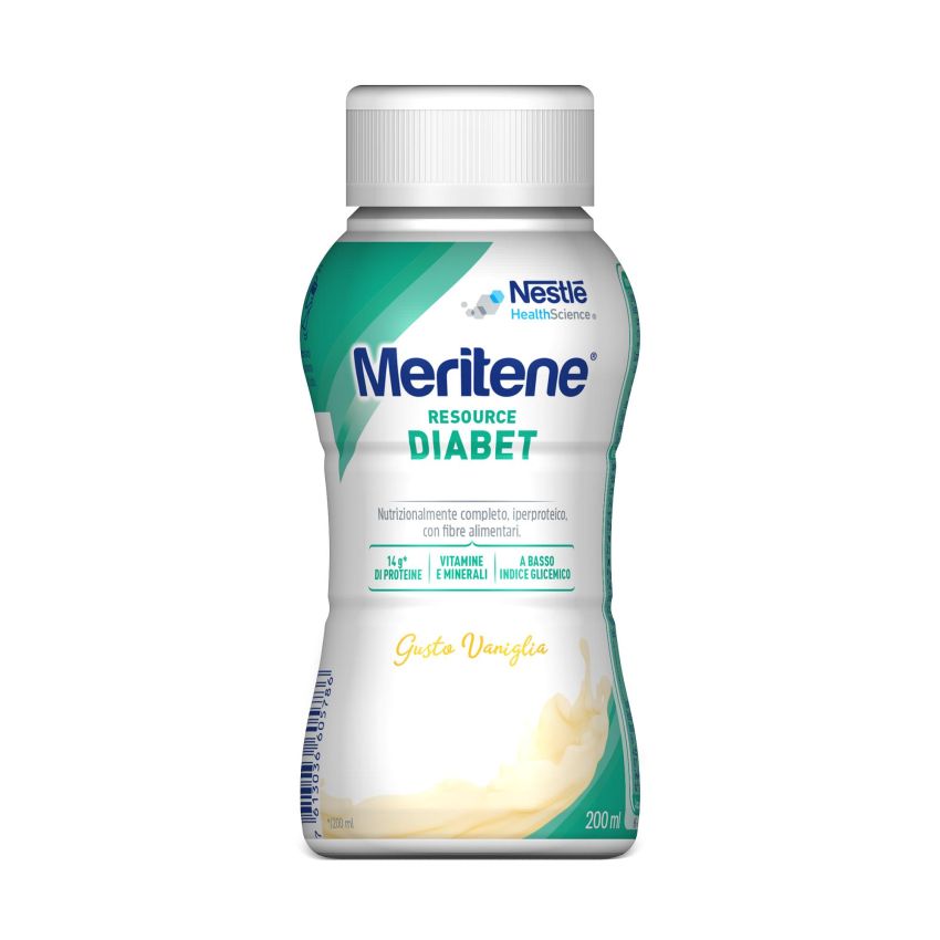 Meritene Resource Diabet - Integratore Alimentare alla Vaniglia 200ml
