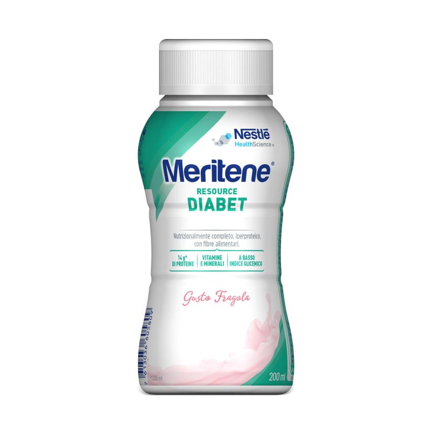 Meritene Resource Diabet – Fragola, Fornitura Nutrizionale 200ml