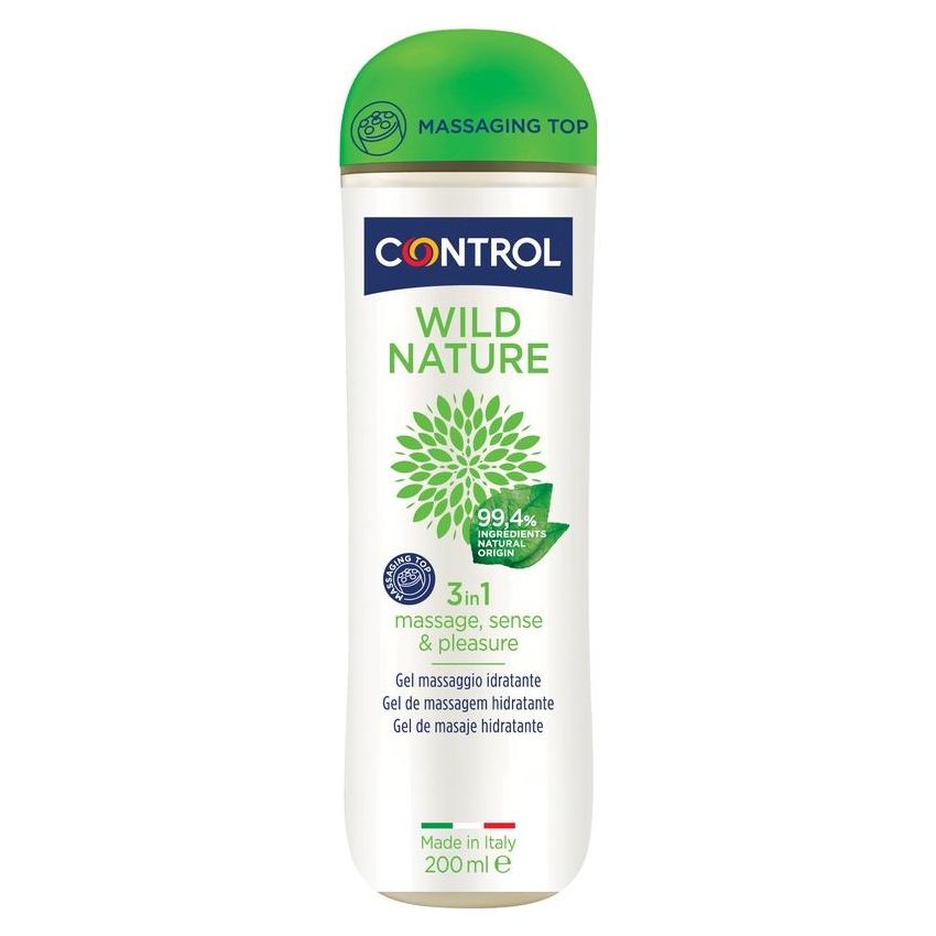 Wild Nature Control Massage Top Oil 200ml