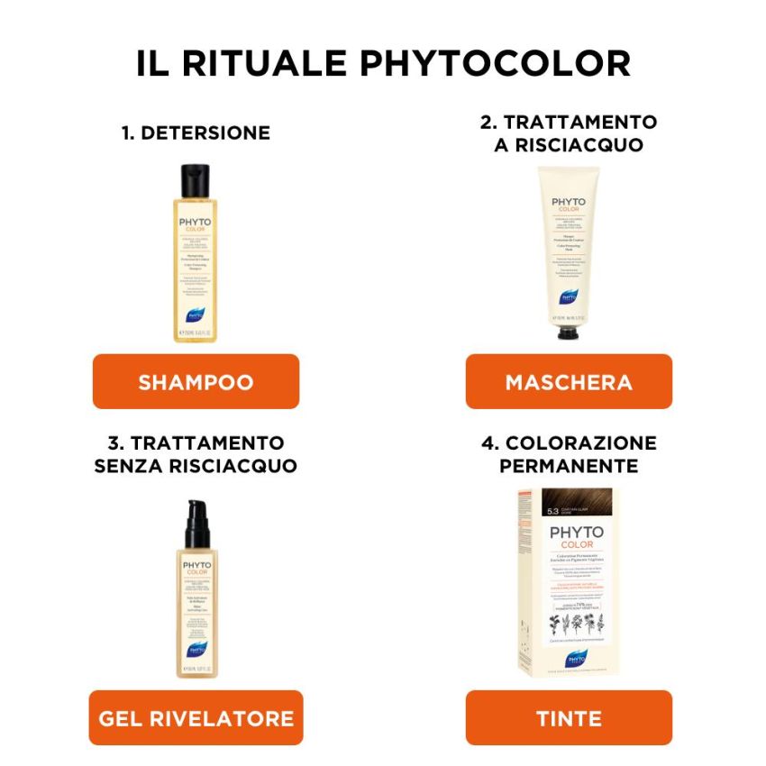 Phyto Phytocolor Trattamento Attivatore di Luminosità per Capelli, 150ml