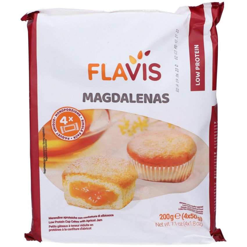 Mevalia Flavis Magdalenas: Dolci Leggeri da 200g