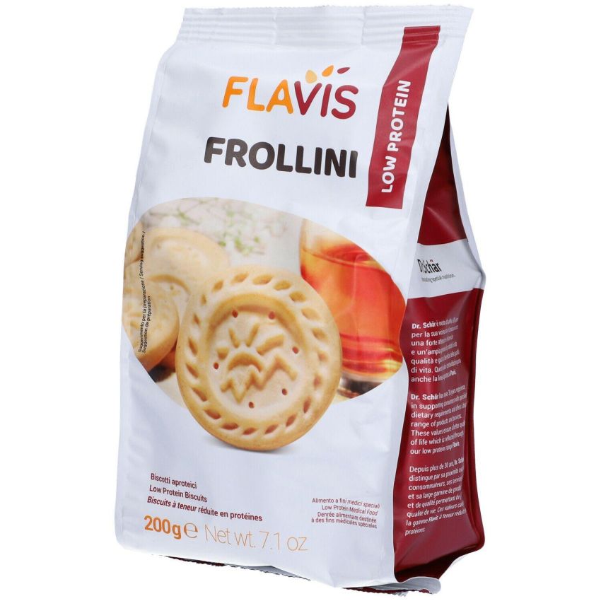 Mevalia Frollini Flavis - Biscotti Aproteici - 200g
