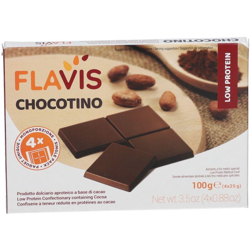 Flavis Delizioso Chocotino Ricco di Cioccolato - 100g