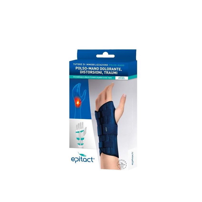 Epitact Tutore per Immobilizzazione del Polso della Mano Sinistra, Taglia L