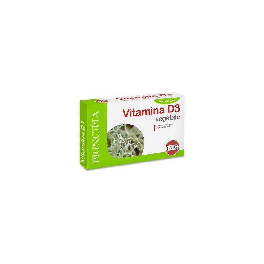 Vitamina D3 Vegetale - Puro e Naturale - 60 Compresse