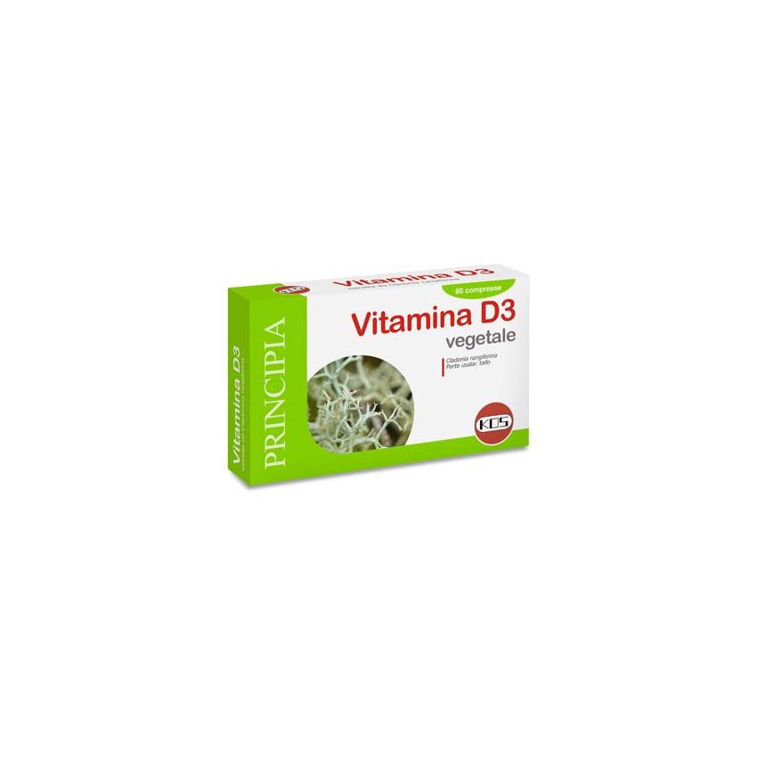 Vitamina D3 Vegetale - Puro e Naturale - 60 Compresse