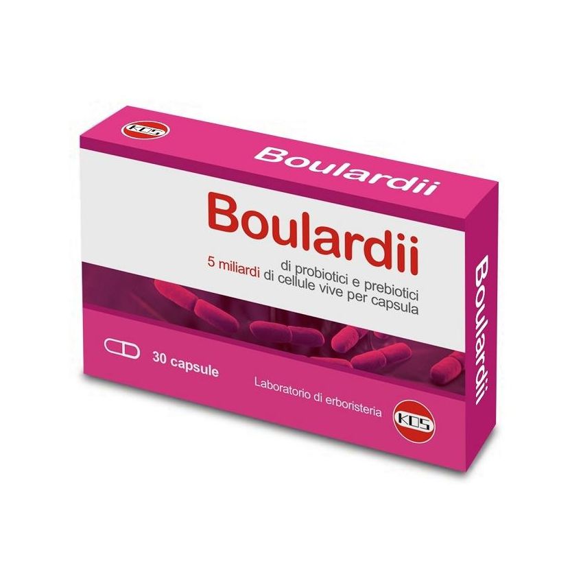 Boulardii Probiotico da 5 Miliardi - Confezione da 30 Capsule