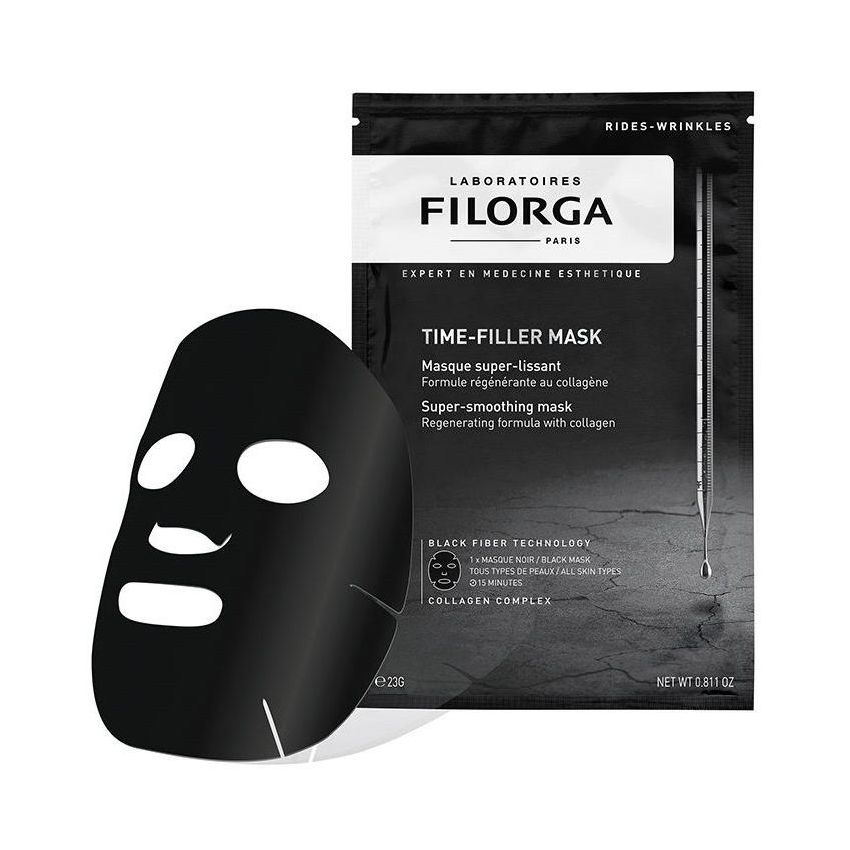 Filorga Time-Filler Maschera Levigante Super-Intensiva in Foglio, 23g