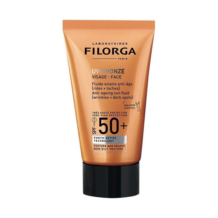 Filorga UV-Bronze Viso Fluido Solare Anti-Invecchiamento 40ml