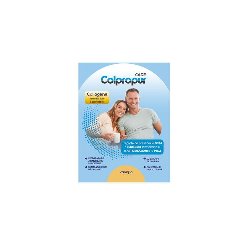 Colpropur Care Vaniglia - Integratore in Polvere, 300g