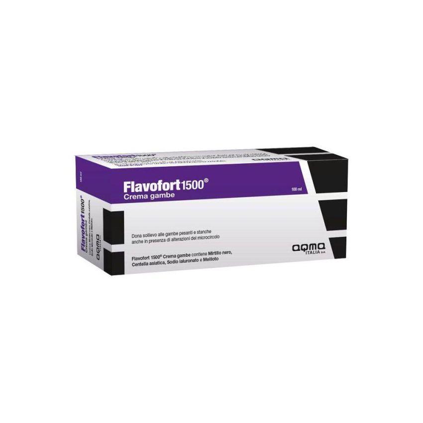 Flavofort 1500 Crema Rinfrescante e Revitalizzante per Gambe - 150 ml