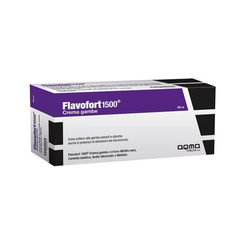 Flavofort 1500 Crema Rinfrescante e Revitalizzante per Gambe - 150 ml