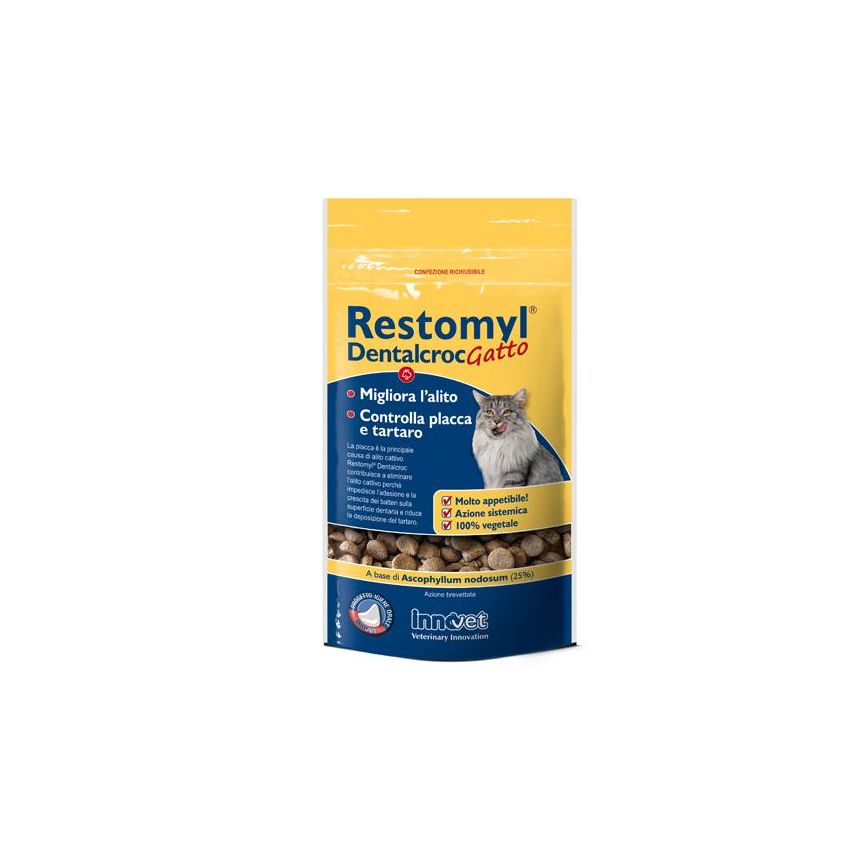 Restomyl DentalCroc Nutritional Support 60g per Gatti