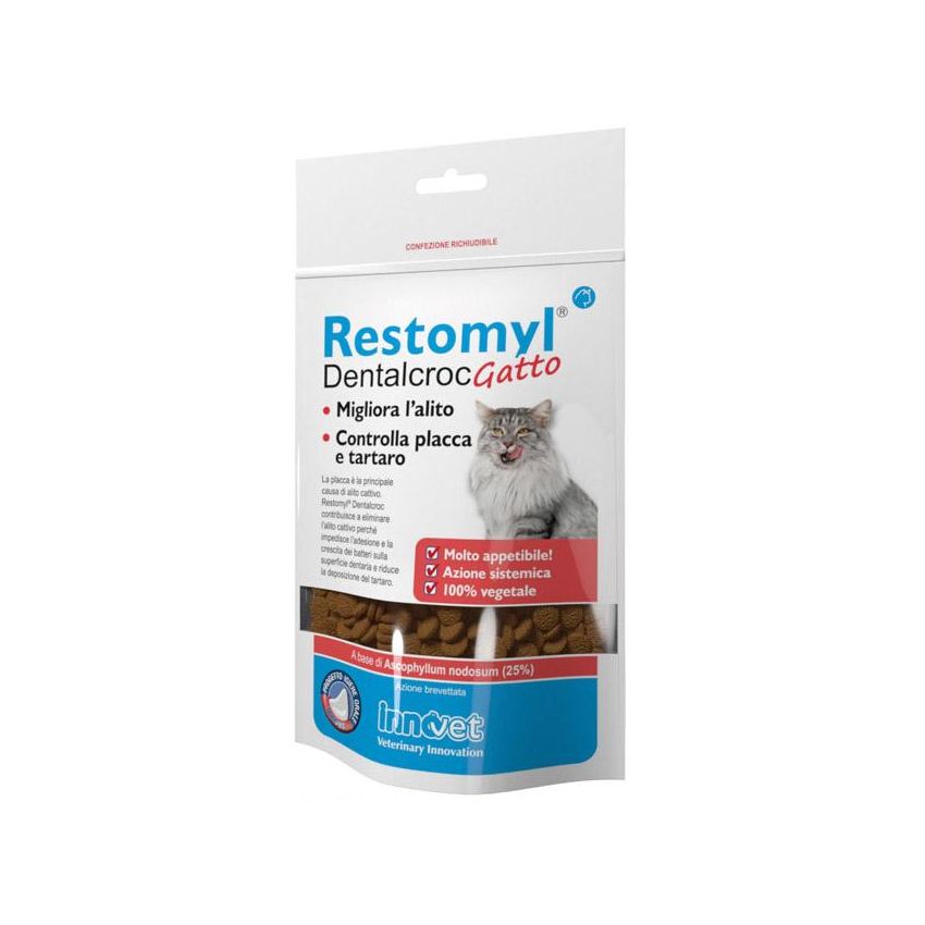 Restomyl DentalCroc Nutritional Support 60g per Gatti