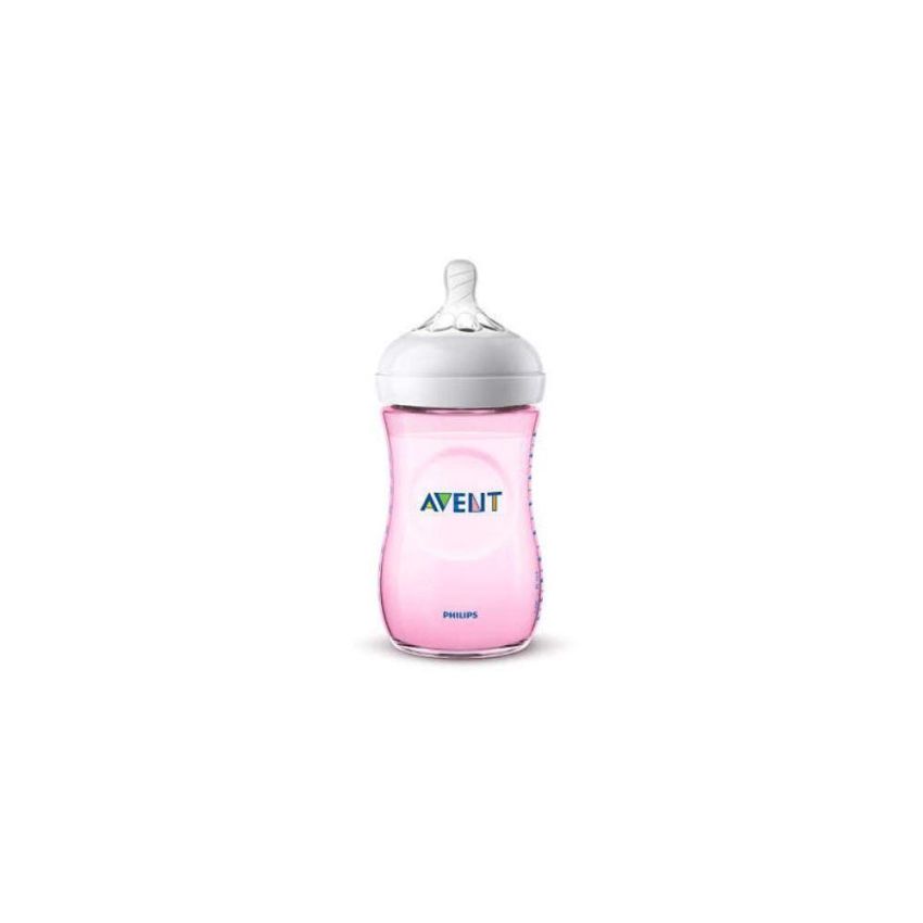 Philips Avent Natural Biberon Rosa da 260ml