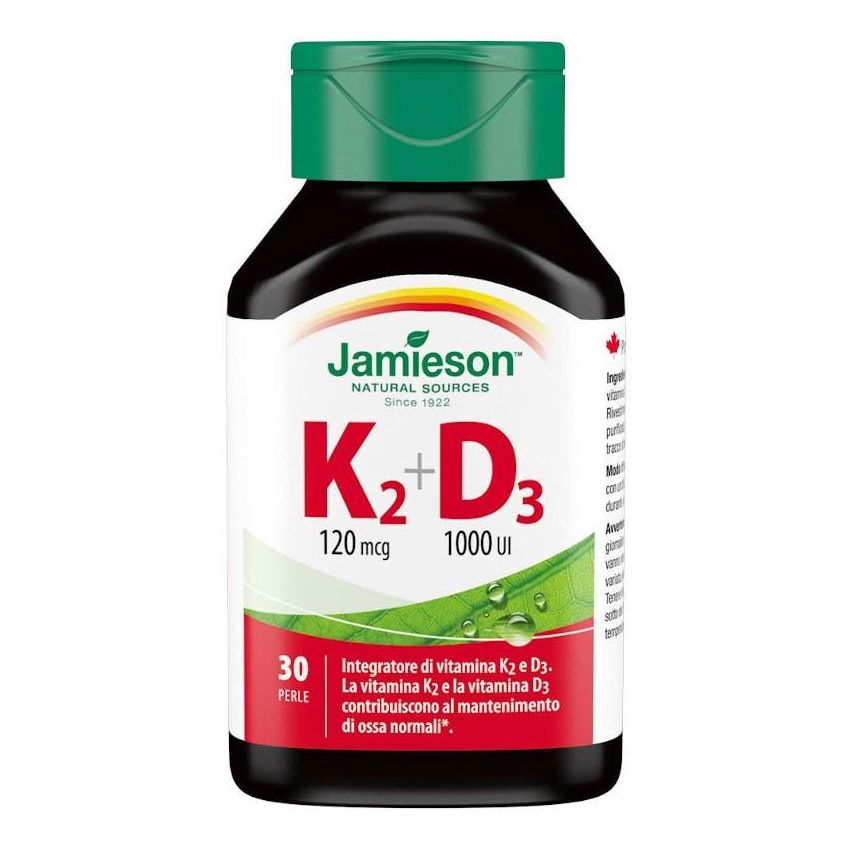 Jamieson K2+D3 Integratore Alimentare - 30 Perle