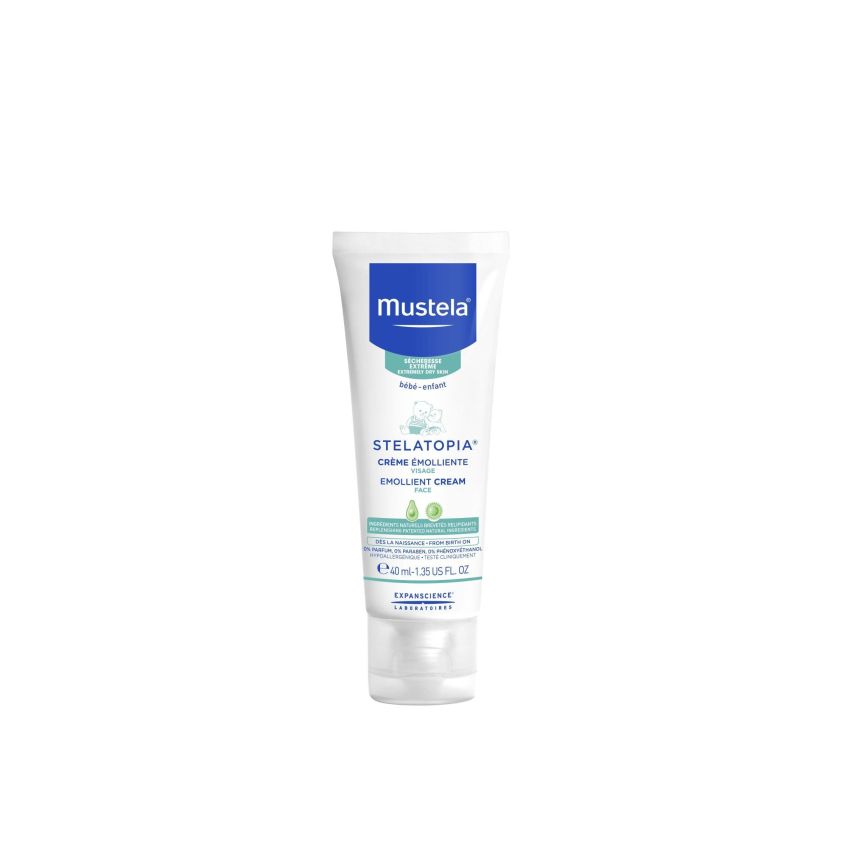 Mustela Stelatopia Crema Viso Emolliente - 40ml