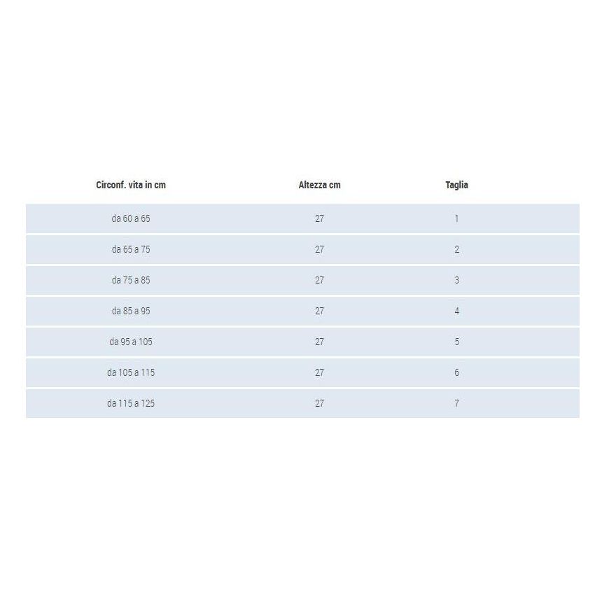 Gibaud Cintura Postoperatoria Classica di Taglia Media - Taglia 2