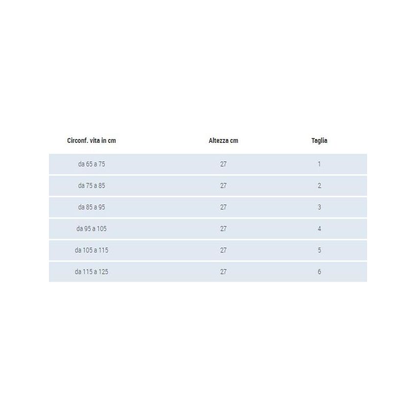 Cintura Postoperatoria Leggera Gibaud, Taglia 4
