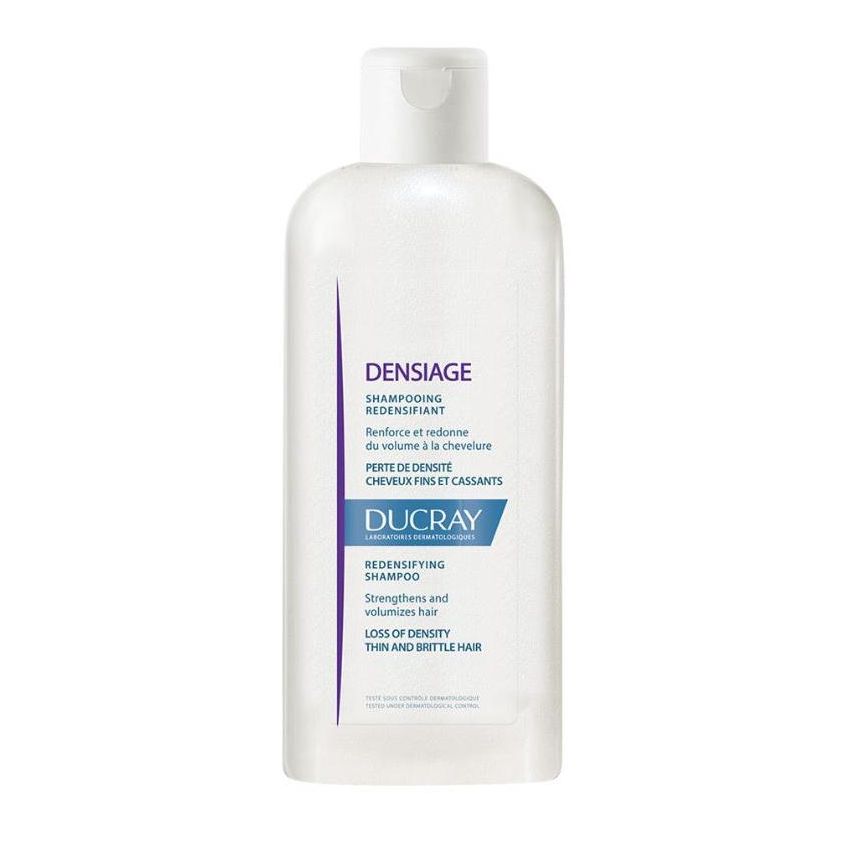 Ducray Densiage Shampoo Ridensificante per Capelli, 200 ml
