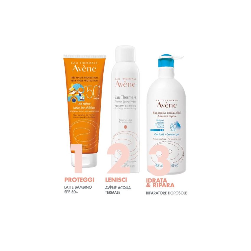 Avene Eau Thermale Latte Solare per Bambini SPF50+ - 250ml