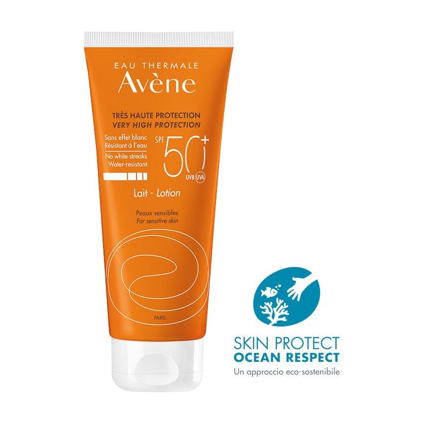 Avene Eau Thermale Latte Solare Alta Protezione SPF50+ 100ml