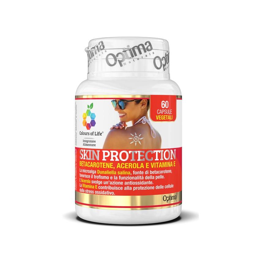 Colours Of Life 500mg Capsule Vegetali per la Protezione della Pelle - 60 Pezzi