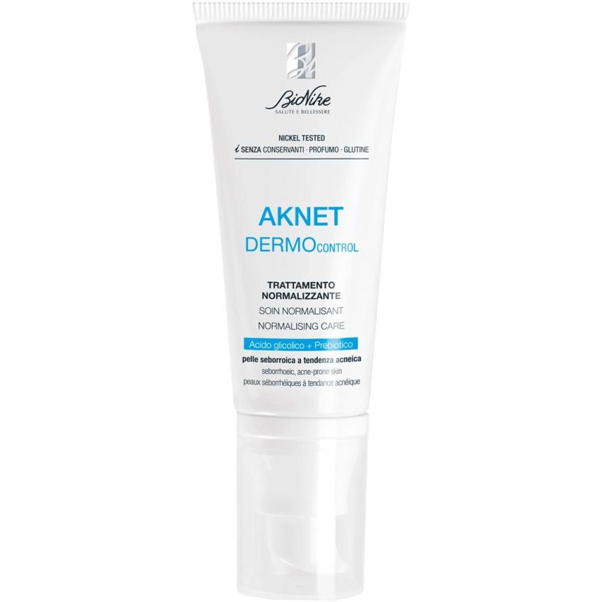 Bionike Aknet Dermocontrol Crema per il Controllo dell'Acne, 40ml