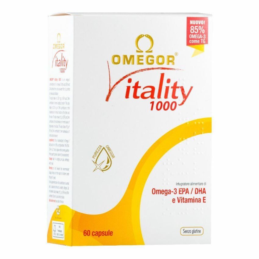 Omegor Vitality 1000 - 60 Capsule Morbide