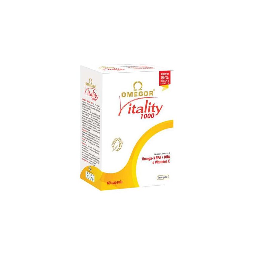 Omegor Vitality 1000 - 60 Capsule Morbide