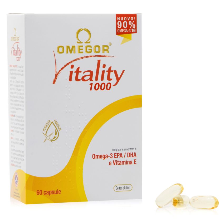 Omegor Vitality 1000 - 60 Capsule Morbide