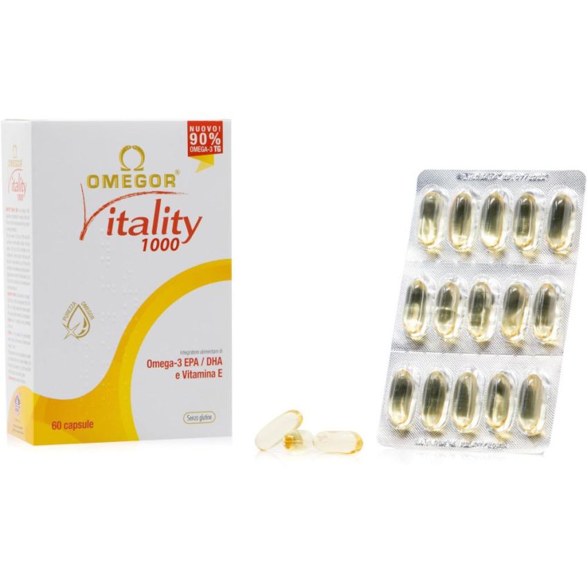 Omegor Vitality 1000 - 60 Capsule Morbide
