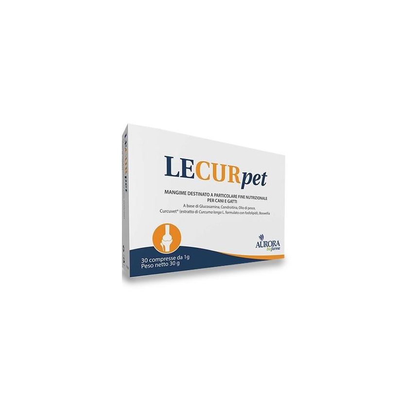 Lecurpet Compresse Complementari per Cani e Gatti - Pacco da 30