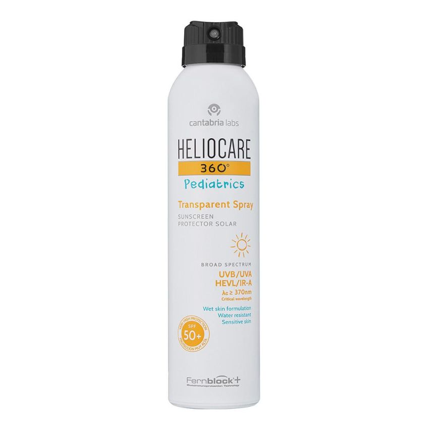Heliocare 360 Pediatrics SPF50+ Transparent Spray - 200ml