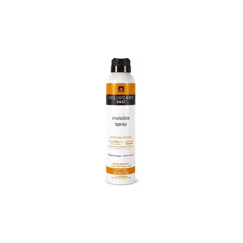 Heliocare 360 Invisible Sunscreen Spray SPF 30, 200ml