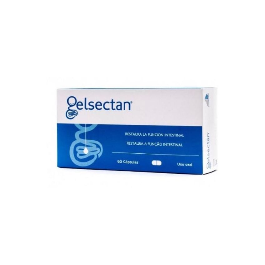 Gelsectan Integratore per la Salute Digestiva - 60 Capsule